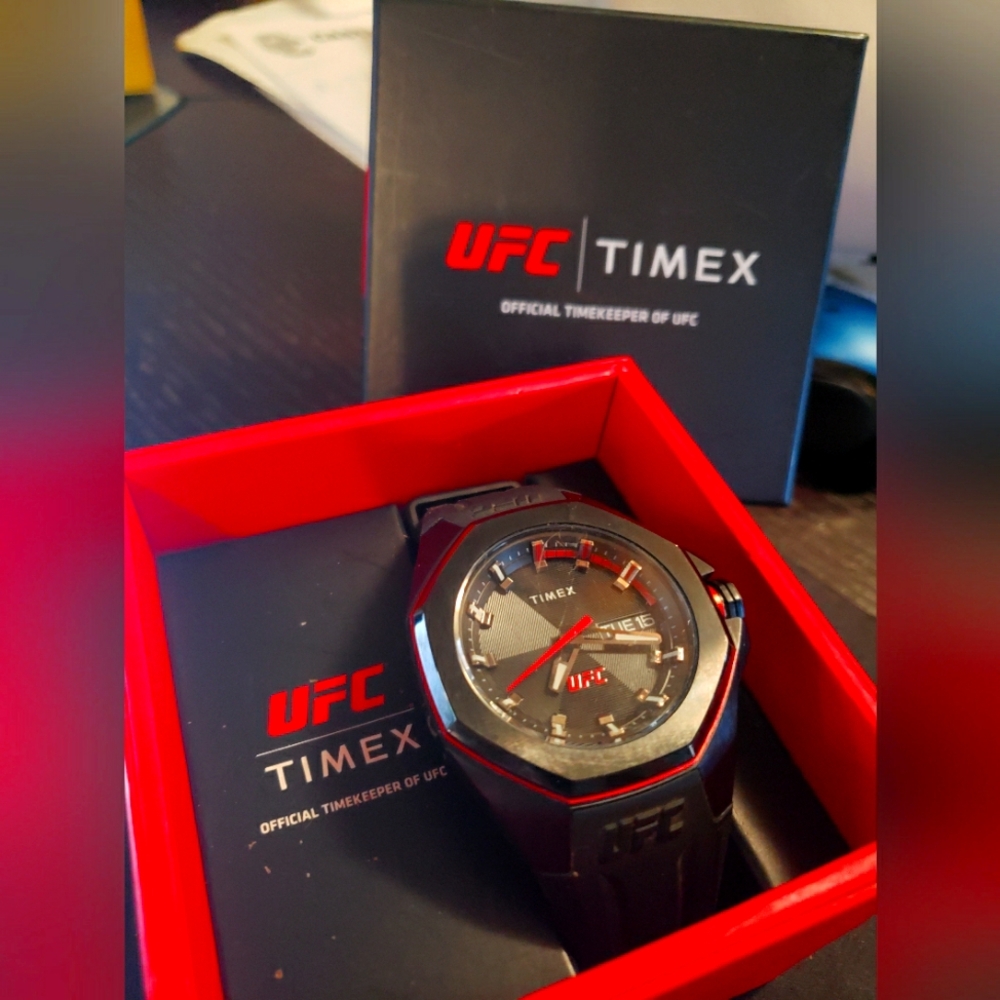❌SOLD❌UFC Timex watch model# TW2V57300